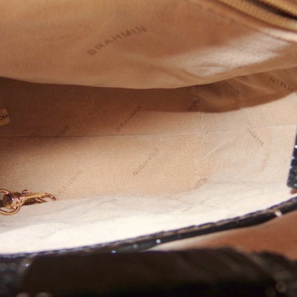 NEW Brahmin Black Faith 3 in 1 Crossbody Shoulder Bag Melbourne Leather EXACT - Picture 5 of 15